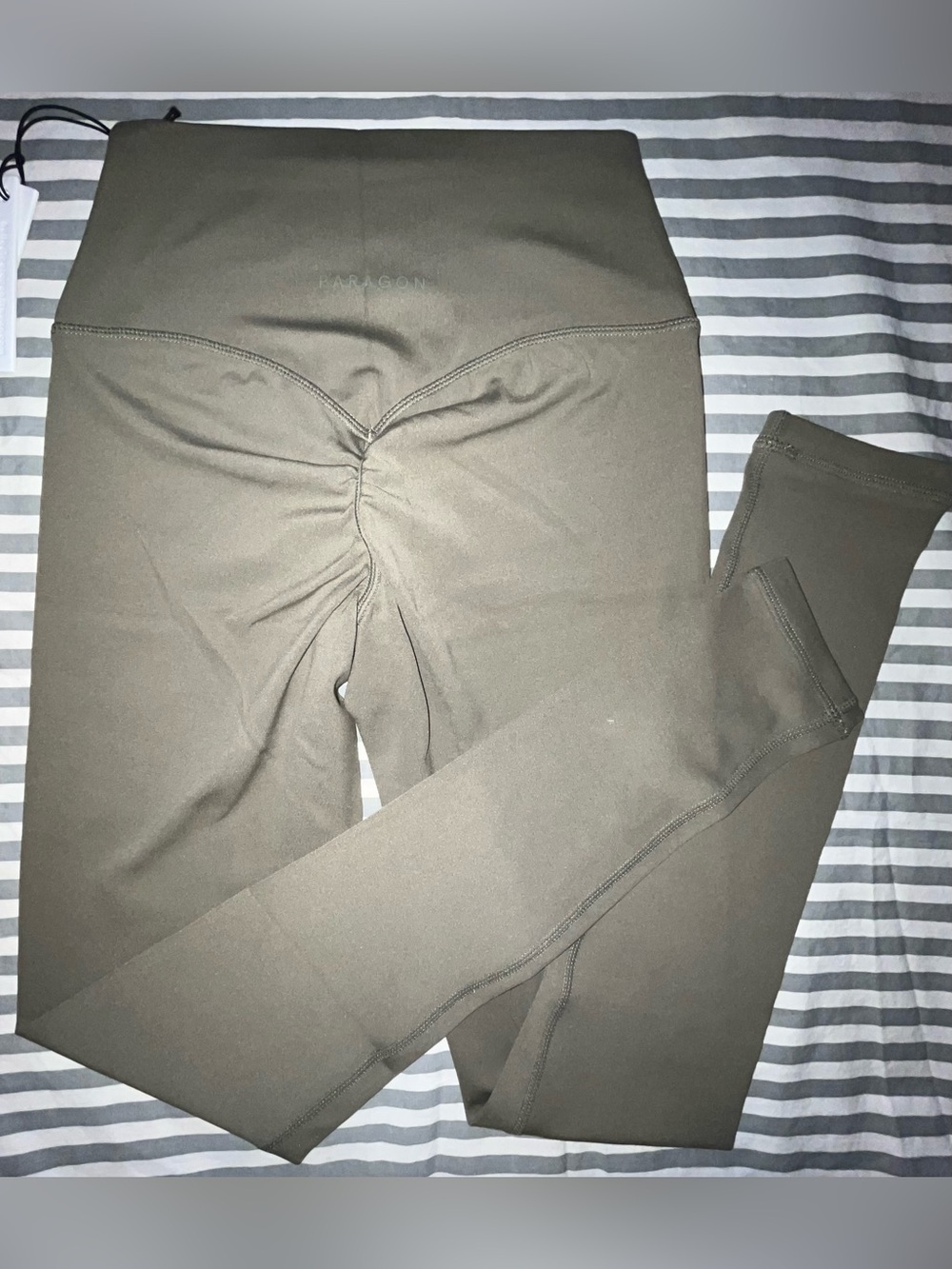 Paragon Fitwear Reluna Sculptseam Plus Legging + Multifit Bra in Everglades Sz S - Picture 5 of 6